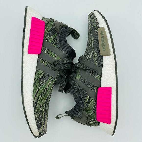 Mens Adidas NMD R1 Primeknit Shoes Size various main image 7